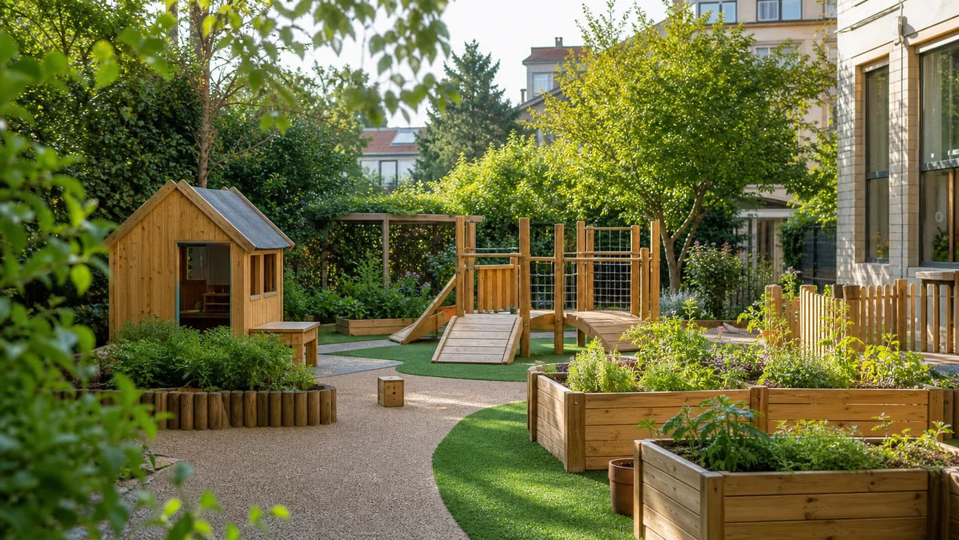 Jardin d’ambiance pour la petite enfance